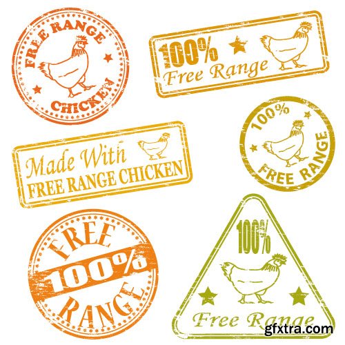 Chicken Logos & Designs 2, 25xEPS Chicken Logos & Designs 2, 25xEPS