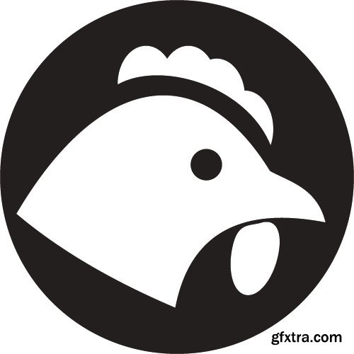 Chicken Logos & Designs 2, 25xEPS Chicken Logos & Designs 2, 25xEPS