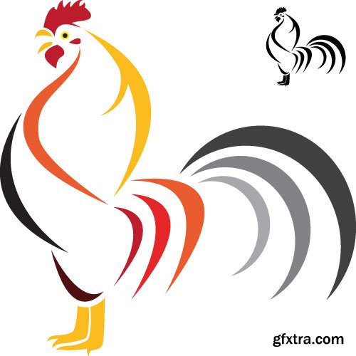 Chicken Logos & Designs 2, 25xEPS Chicken Logos & Designs 2, 25xEPS