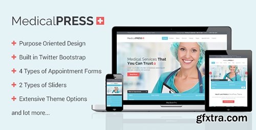 ThemeForest - MedicalPress v1.0 - Health and Medical WordPress Theme