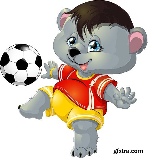 Childrens Cartoon Characters 2, 25xEPS