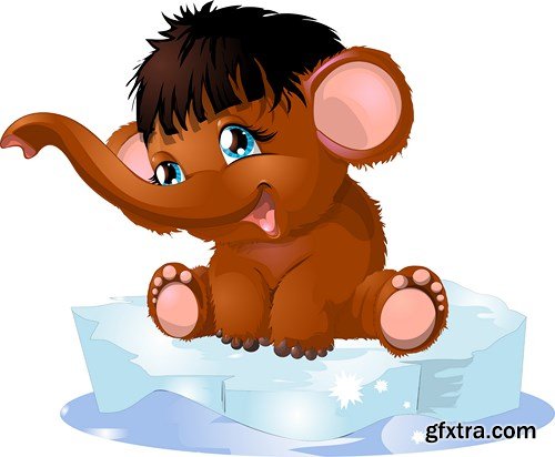 Childrens Cartoon Characters 2, 25xEPS