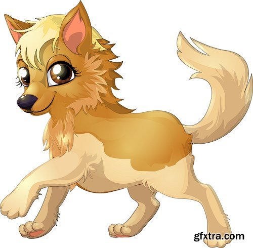 Childrens Cartoon Characters 2, 25xEPS