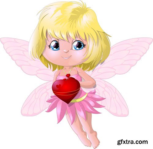 Childrens Cartoon Characters 2, 25xEPS