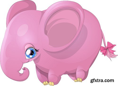 Childrens Cartoon Characters 2, 25xEPS