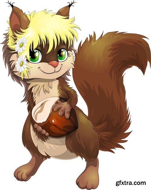 Childrens Cartoon Characters 2, 25xEPS