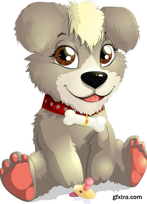 Childrens Cartoon Characters 2, 25xEPS