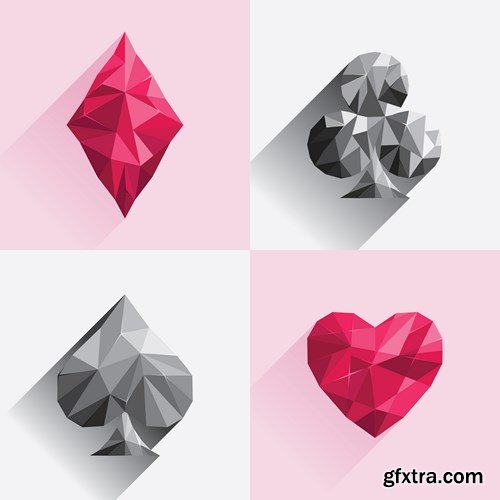 Low Poly Design, 25xEPS