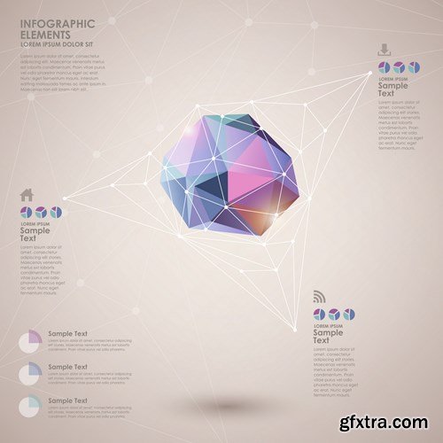 Low Poly Design, 25xEPS