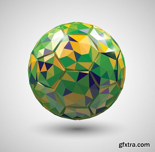 Low Poly Design, 25xEPS