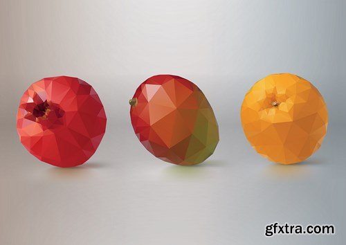 Low Poly Design, 25xEPS