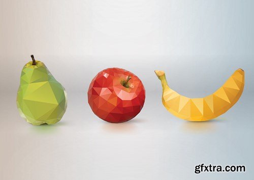 Low Poly Design, 25xEPS