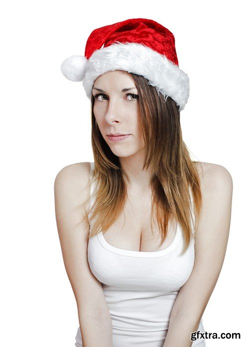 Stock Photos - Christmas girl, 25xJPG