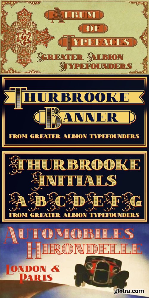 Thurbrooke Font Family $60