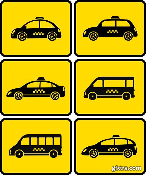 Taxi Collection, 25xEPS, AI Taxi Collection, 25xEPS, AI