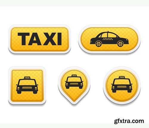 Taxi Collection, 25xEPS, AI Taxi Collection, 25xEPS, AI