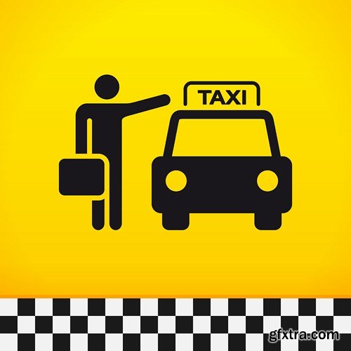 Taxi Collection, 25xEPS, AI Taxi Collection, 25xEPS, AI