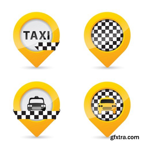 Taxi Collection, 25xEPS, AI Taxi Collection, 25xEPS, AI