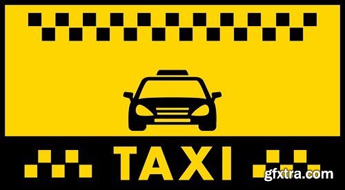 Taxi Collection, 25xEPS, AI Taxi Collection, 25xEPS, AI