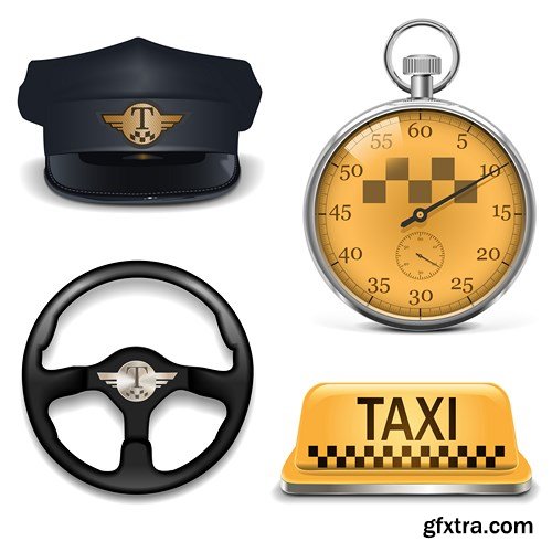 Taxi Collection, 25xEPS, AI Taxi Collection, 25xEPS, AI