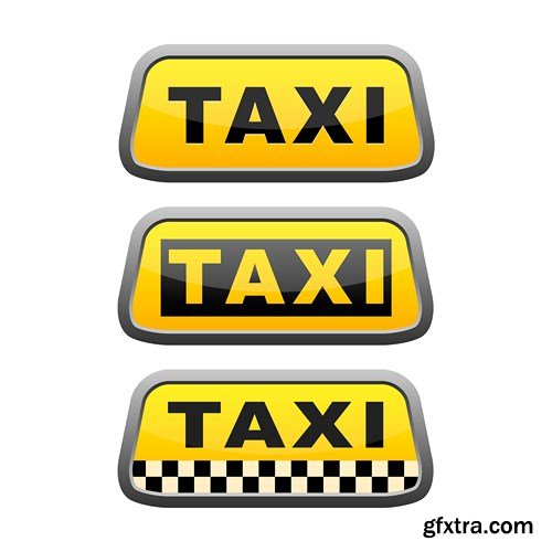 Taxi Collection, 25xEPS, AI Taxi Collection, 25xEPS, AI