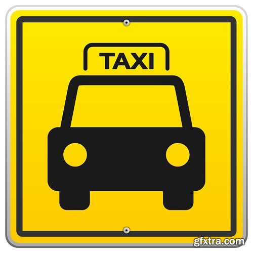 Taxi Collection, 25xEPS, AI Taxi Collection, 25xEPS, AI