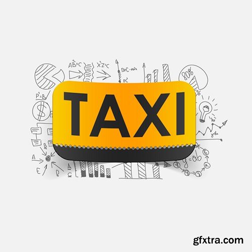 Taxi Collection, 25xEPS, AI Taxi Collection, 25xEPS, AI
