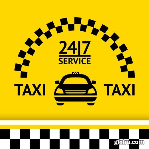 Taxi Collection, 25xEPS, AI Taxi Collection, 25xEPS, AI
