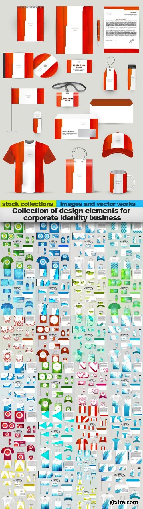 Collection of design elements for corporate identity business,25 x EPS Collection of design elements for corporate identity business,25 x EPS