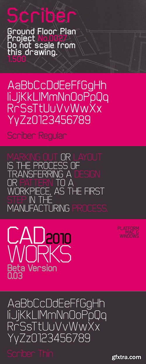 Scriber Font Family $207 Scriber Font Family $207