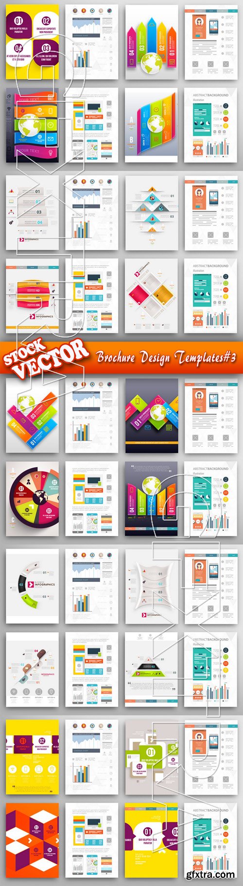 Stock Vector - Brochure Design Templates#3