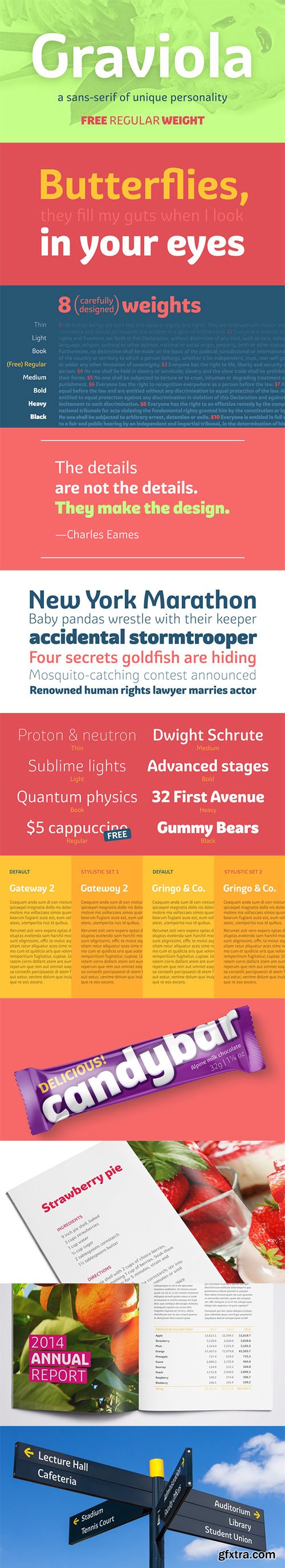 Graviola Fonts Familiy 8xOTF $120 Graviola Fonts Familiy 8xOTF $120