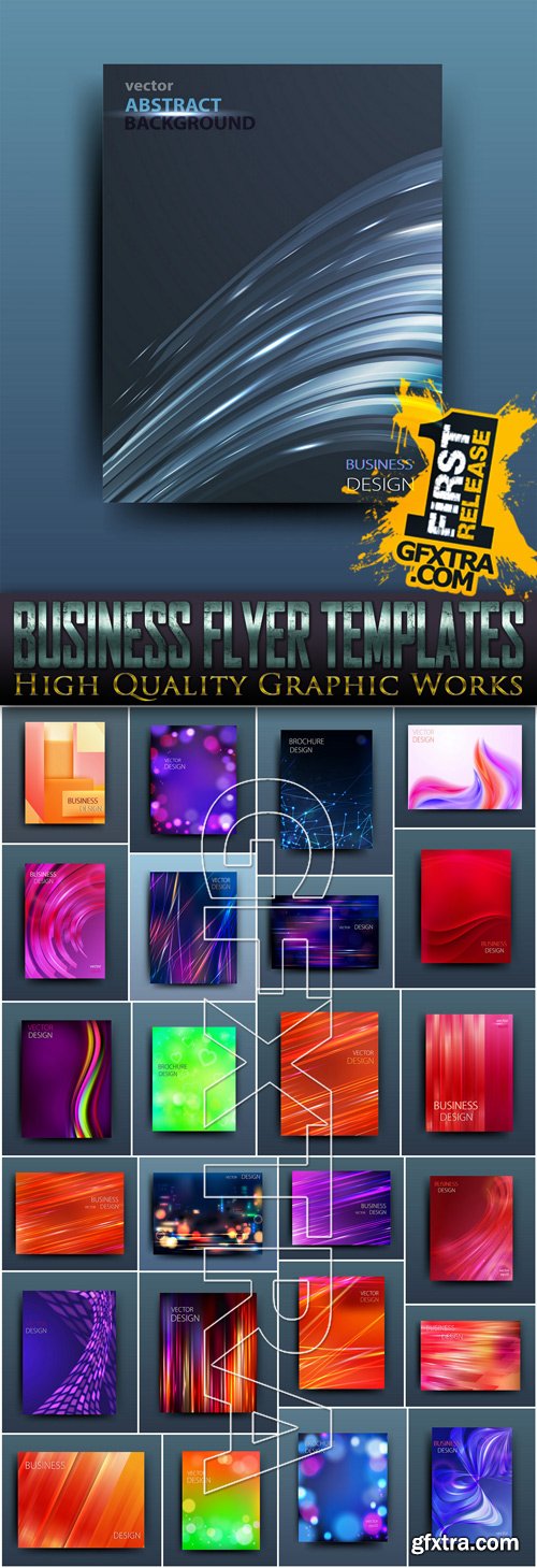 Business Flyer Templates, 25EPS