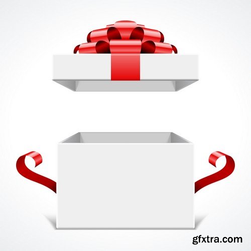 Stock Vectors - Christmas Gifts, 25xEPS