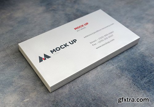 PSD Mock-Up - Realistic Business Card (November 2014)
