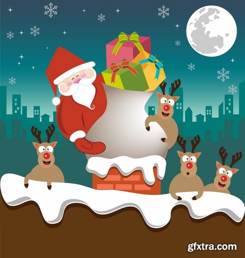 Collection of cartoon Santa Claus #2-25 Eps