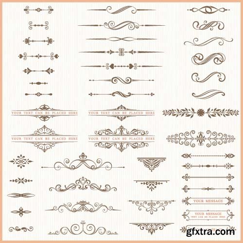 Vector Dividers Collection - 25x EPS
