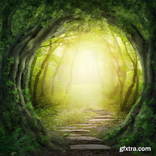 Fantastic Photo Artwork Backgrounds 25xJPG