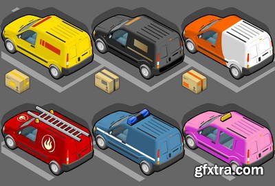 Isometric Vehicles 104xEPS