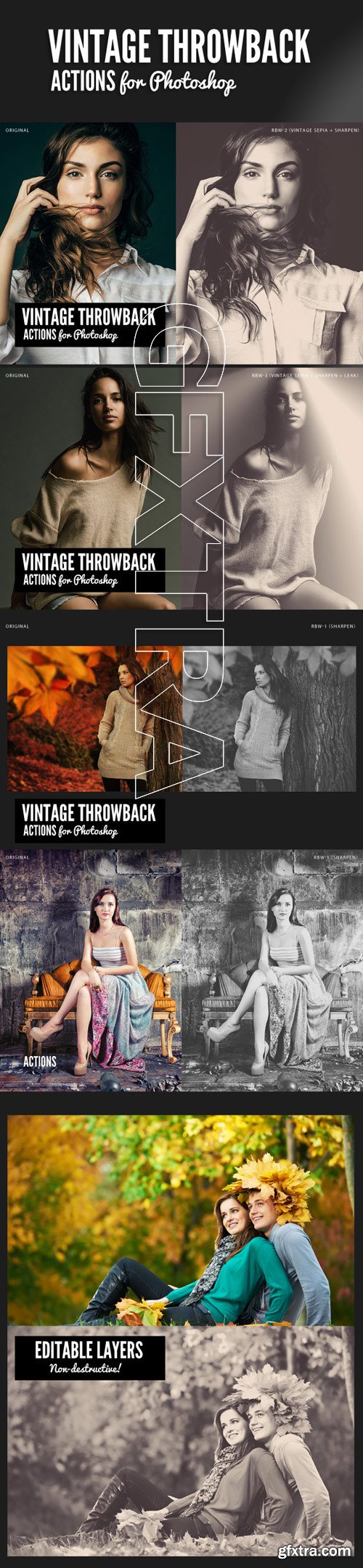 GraphicRiver - Vintage Throwback Actions 9540873