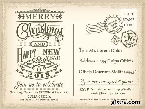 Christmas Party Flyers Templates - 25x EPS