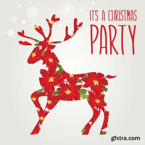Christmas Party Flyers Templates - 25x EPS