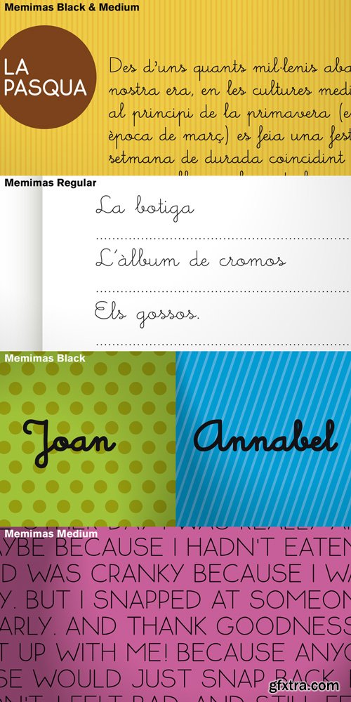 Memimas Font Family $468