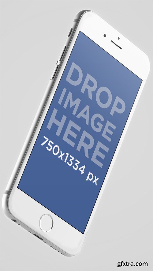 PSD Mock-Up - iPhone 6 Floating