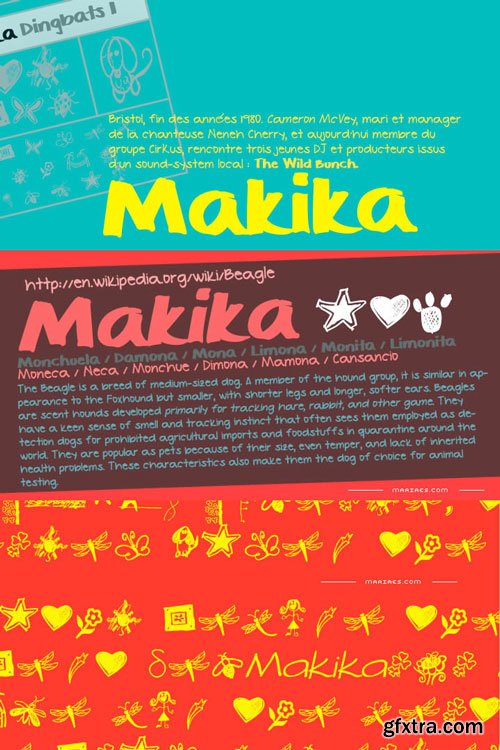Makika Font Family $19.95