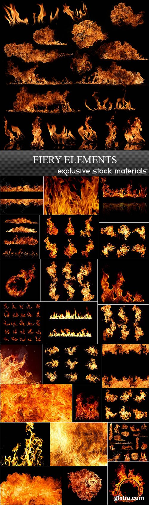 Fiery Elements, 25xUHQ JPEG