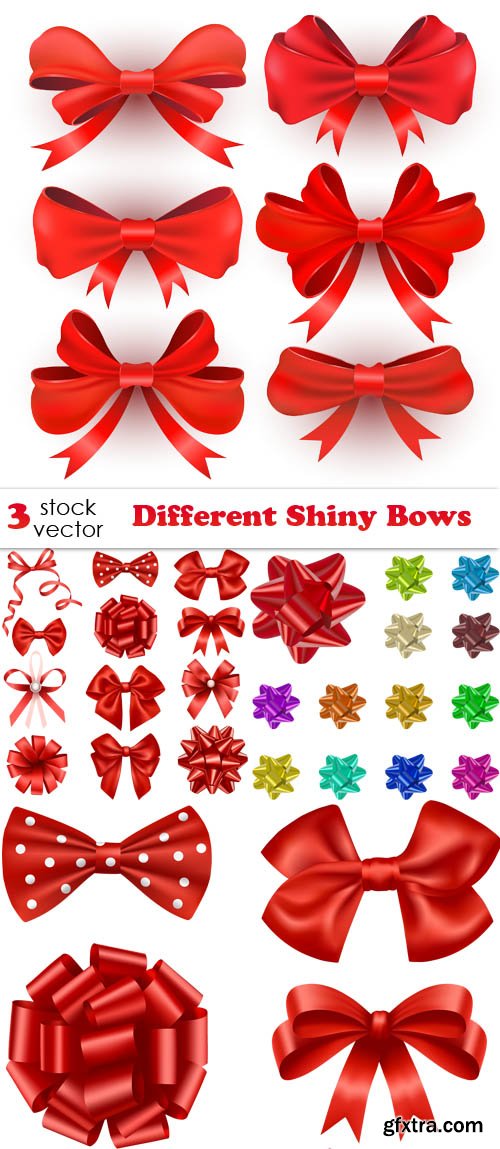 Vectors - Different Shiny Bows