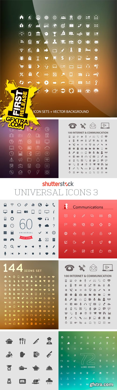 Amazing SS - Universal Icons 3, 25xEPS