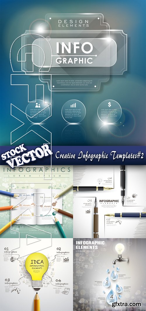 Stock Vector - Creative Infographic Templates#2