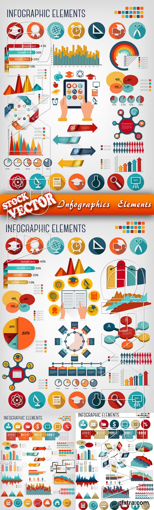 Stock Vector - Infographics  Elements